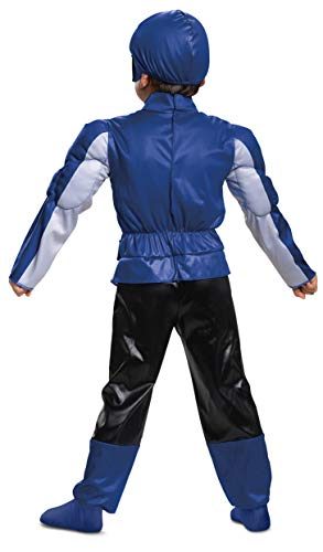 Fantasia Power Rangers Morfador Azul Luxo Infantil Bebê Fantasia Power Rangers Morfador Azul Luxo Infantil Bebê