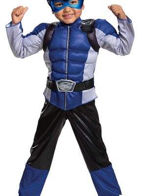 Fantasia Power Rangers Morfador Azul Luxo Infantil Bebê Fantasia Power Rangers Morfador Azul Luxo Infantil Bebê