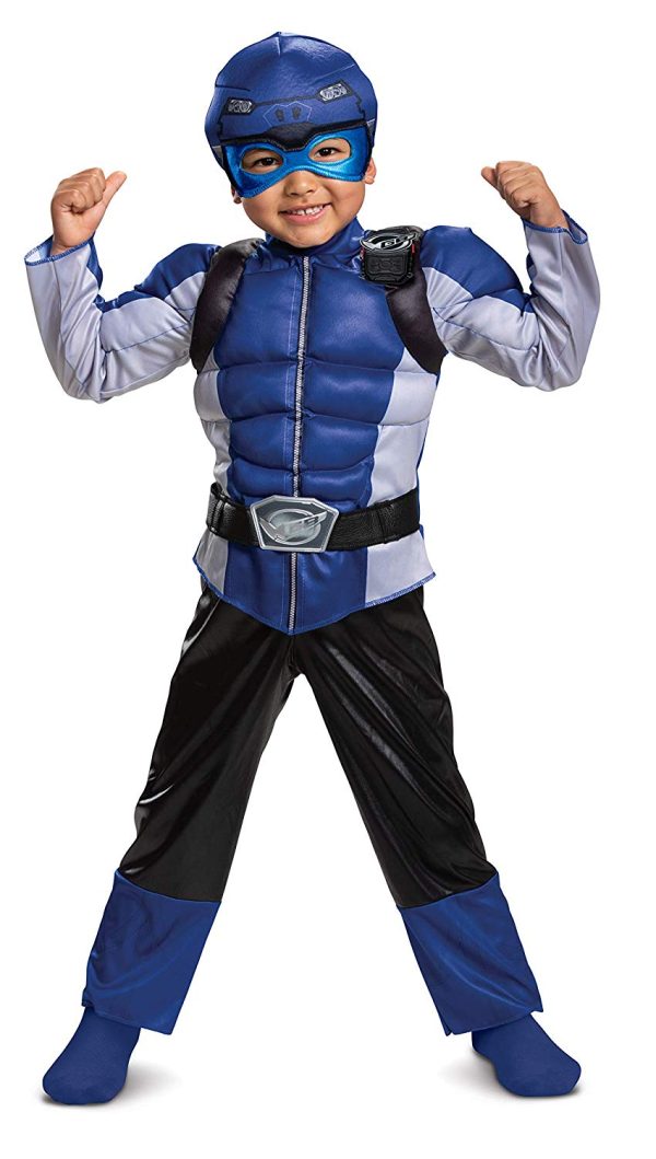 Fantasia Power Rangers Morfador Azul Luxo Infantil Bebê Fantasia Power Rangers Morfador Azul Luxo Infantil Bebê
