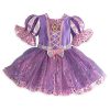Fantasia Rapunzel Enrolados Disney Bebê Luxo
