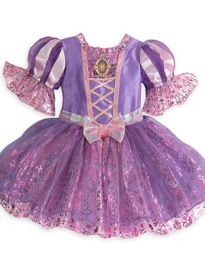 Fantasia Rapunzel Enrolados Disney Bebê Luxo
