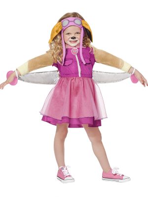 Fantasia Skye Patrulha Canina Paw Patrol Infantil Luxo Fantasia Skye Patrulha Canina Paw Patrol Infantil Luxo
