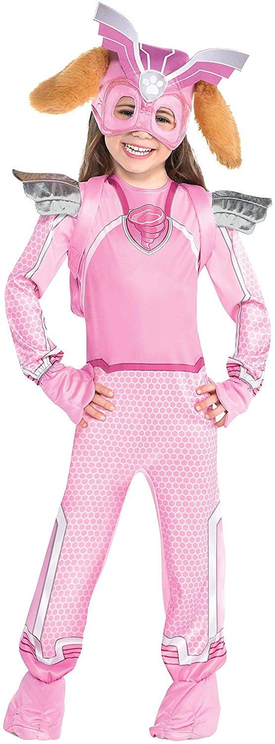 Fantasia Skye Patrulha Canina Paw Patrol Infantil Luxo Novo Fantasia Skye Patrulha Canina Paw Patrol Infantil Luxo Novo