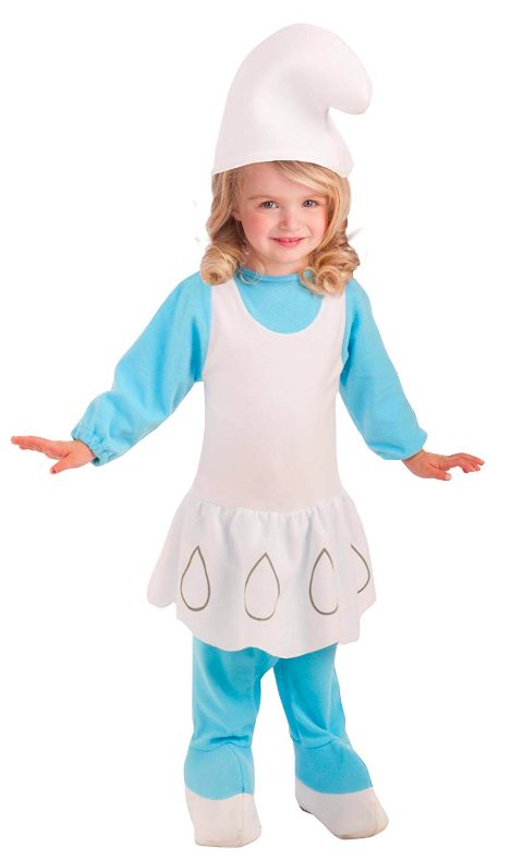 Fantasia Smurfete Infantil Bebê Fantasia Smurfete Infantil Bebê