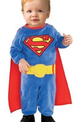 Fantasia Sperman Super Homem Infantil Homem de Aço Bebê