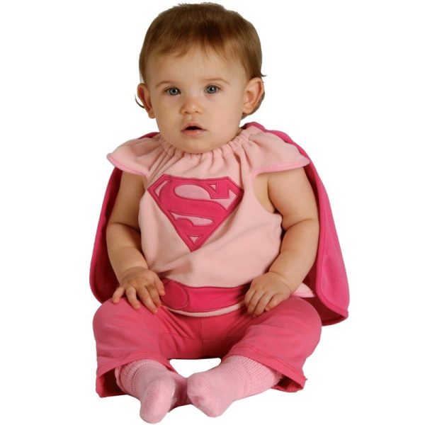 Fantasia Supergirl Super Garota Infantil Recém Nascido Fantasia Supergirl Super Garota Infantil Recém Nascido