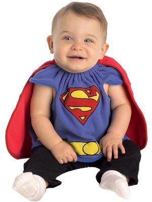 Fantasia SuperMan Super Homem Infantil Recém Nascido Bebê Fantasia SuperMan Super Homem Infantil Recém Nascido Bebê