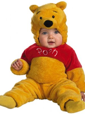 Fantasia Ursinho Pooh Luxo Infantil Bebê