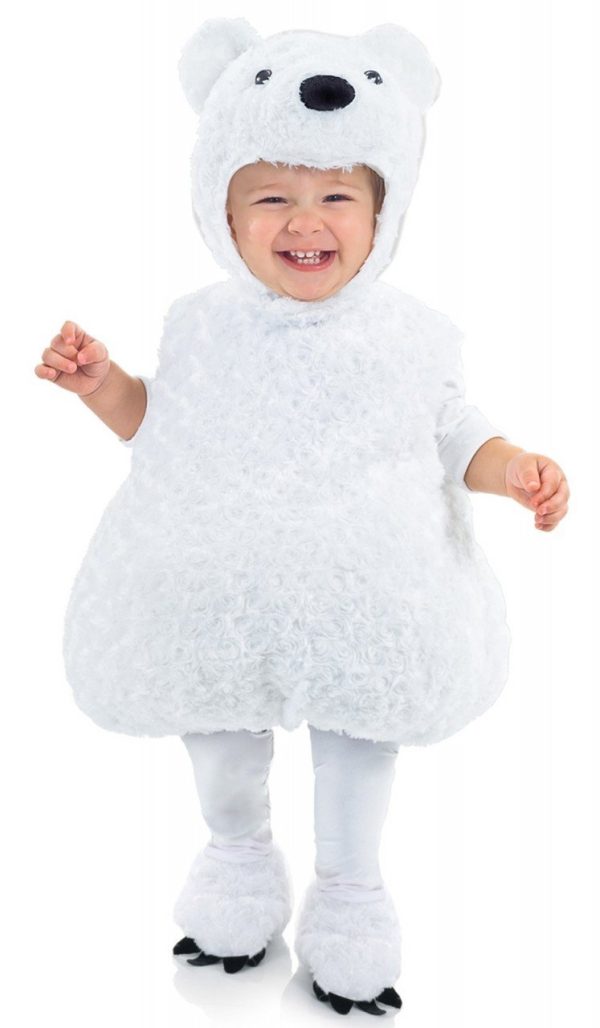 Fantasia Urso Polar Clássica Bebê Parmalat