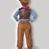 Fantasia Woody Toy Story Bebê Cowboy