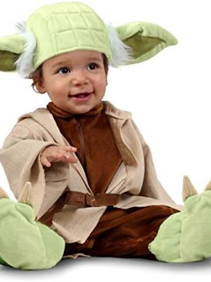 Fantasia Yoda Star Wars Bebê Luxo Fantasia Yoda Star Wars Bebê Luxo