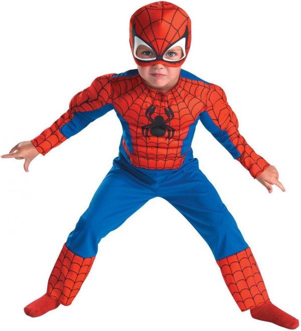 Homem Aranha Infantil com Músculos Homem Aranha Infantil com Músculos
