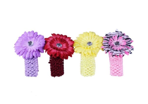 Tiaras de Flores em Cores Variadas