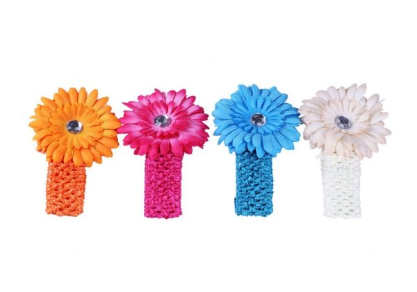 Tiaras de Flores em Cores Variadas
