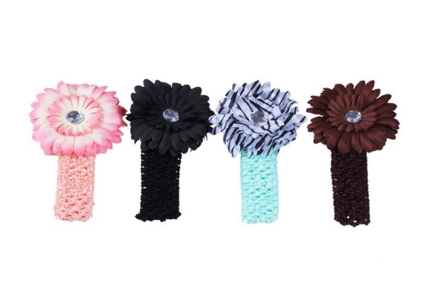 Tiaras de Flores em Cores Variadas