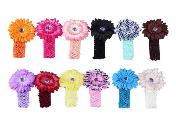 Tiaras de Flores em Cores Variadas