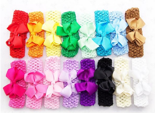 Tiaras de Laços em Cores Variadas