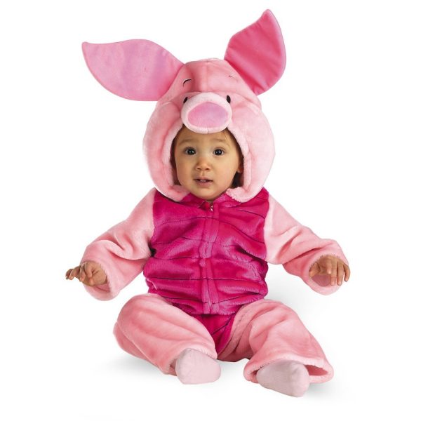 Ursinho Pooh Fantasia Luxo Infantil Leitão Ursinho Pooh Fantasia Luxo Infantil Leitão