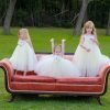 Vestido Bailarina Encantadora Branco Ivory Luxo