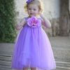 Vestido Bailarina Encantadora Lilás Luxo
