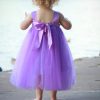 Vestido Bailarina Encantadora Lilás Luxo