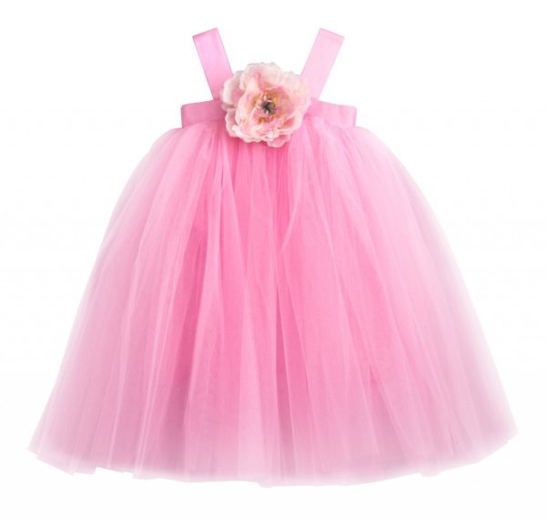 Vestido Bailarina Encantadora Rosa Luxo Vestido Bailarina Encantadora Rosa Luxo