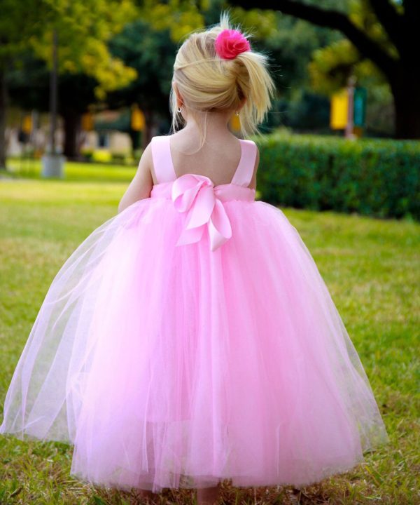 Vestido Bailarina Encantadora Rosa Luxo Vestido Bailarina Encantadora Rosa Luxo