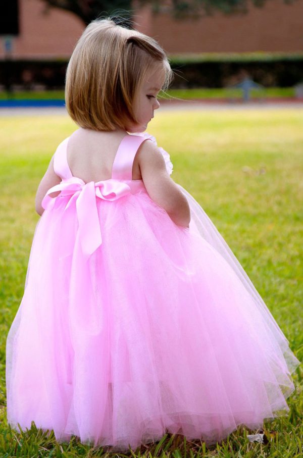 Vestido Bailarina Encantadora Rosa Luxo Vestido Bailarina Encantadora Rosa Luxo