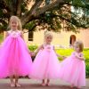 Vestido Bailarina Encantadora Rosa Luxo
