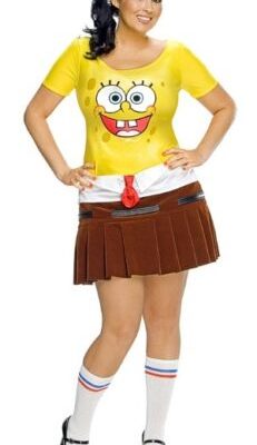 Fantasia Bob Esponja Adulto Luxo Extra Grande Fantasia Bob Esponja Adulto Luxo Extra Grande