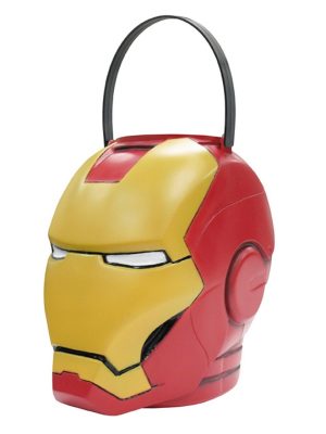 Iron Man Homem de Ferro Balde Porta doces Iron Man Homem de Ferro Balde Porta doces