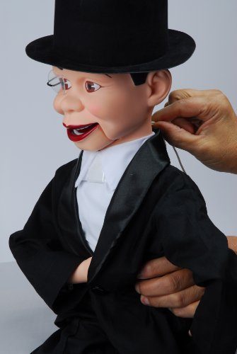 Boneco Ventríloquo Charlie McCarthy Luxo Boneco Ventríloquo Charlie McCarthy Luxo