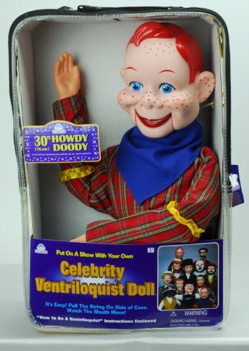 Boneco Ventríloquo Howdy Doody Dummy Luxo Boneco Ventríloquo Howdy Doody Dummy Luxo