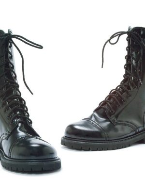Bota Adulto Combate Preta Bota Adulto Combate Preta
