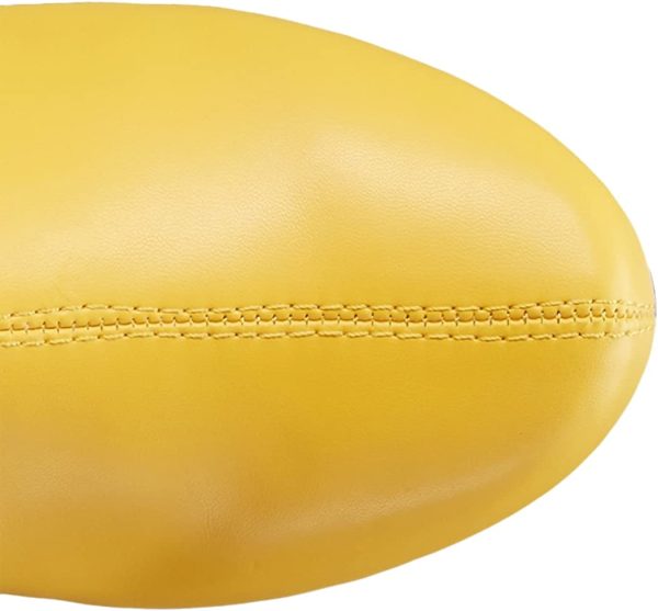 Bota Amarela Dourada Sem Salto Bota Amarela Dourada Sem Salto