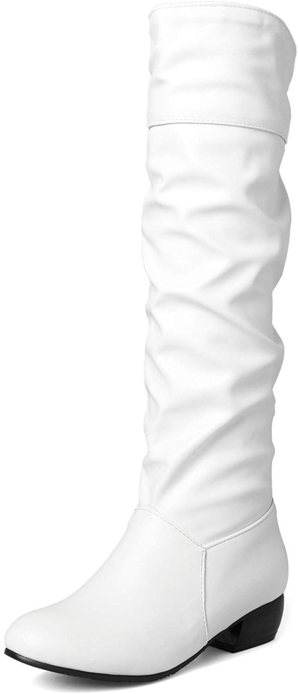 Bota Branca Adulto Saltinho