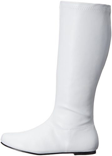 Bota Branca Adulto Sem Salto