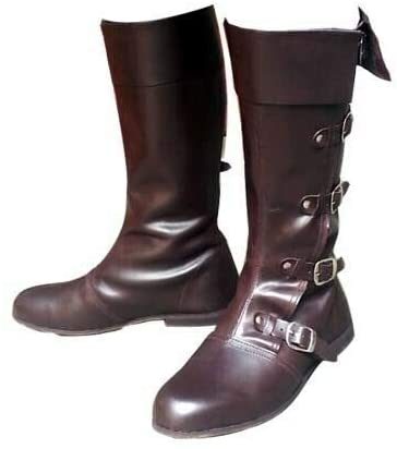Bota de Couro Adulto Medieval Bota de Couro Adulto Medieval