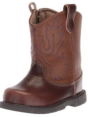 Bota de Cowboy Infantil Luxo Marrom