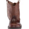 Bota de Cowboy Infantil Luxo Marrom