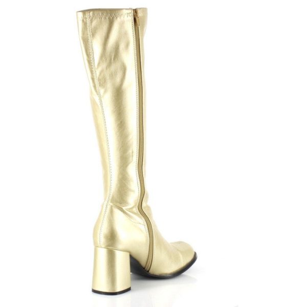 Bota Dourada Adulto Gogo Bota Dourada Adulto Gogo
