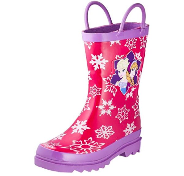 Bota Elsa e Anna Frozen Borracha Infantil
