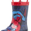 Bota Homem Aranha Borracha Infantil