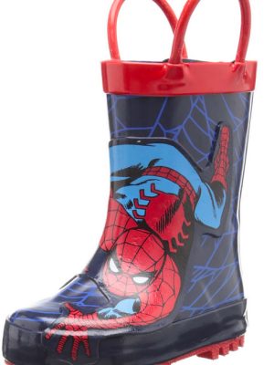 Bota Homem Aranha Borracha Infantil Bota Homem Aranha Borracha Infantil