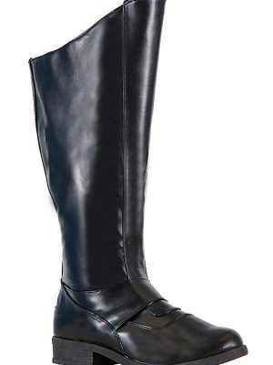 Bota Super Herói Preta Adulto Bota Super Herói Preta Adulto