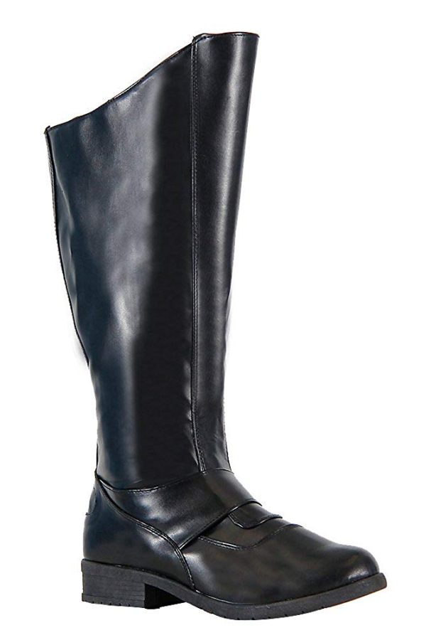 Bota Super Herói Preta Adulto Bota Super Herói Preta Adulto