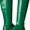 Bota Verde Dourada Sem Salto