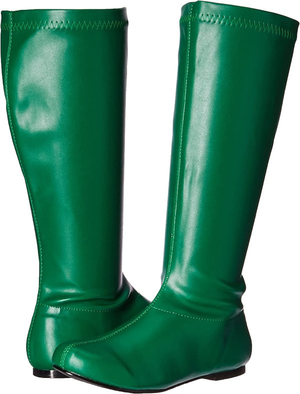 Bota Verde Dourada Sem Salto Bota Verde Dourada Sem Salto