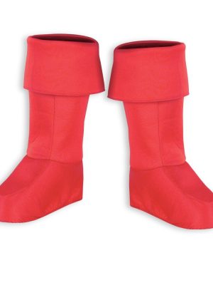 Capa Imitando Bota Vermelha Infantil