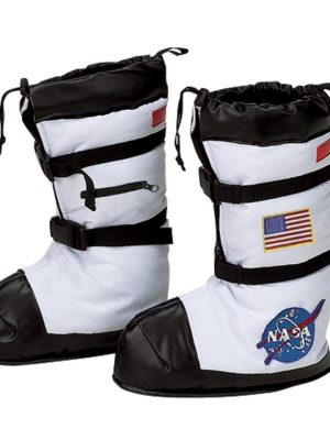 Fantasia Bota Astronauta Infantil Luxo Imitação de Botas